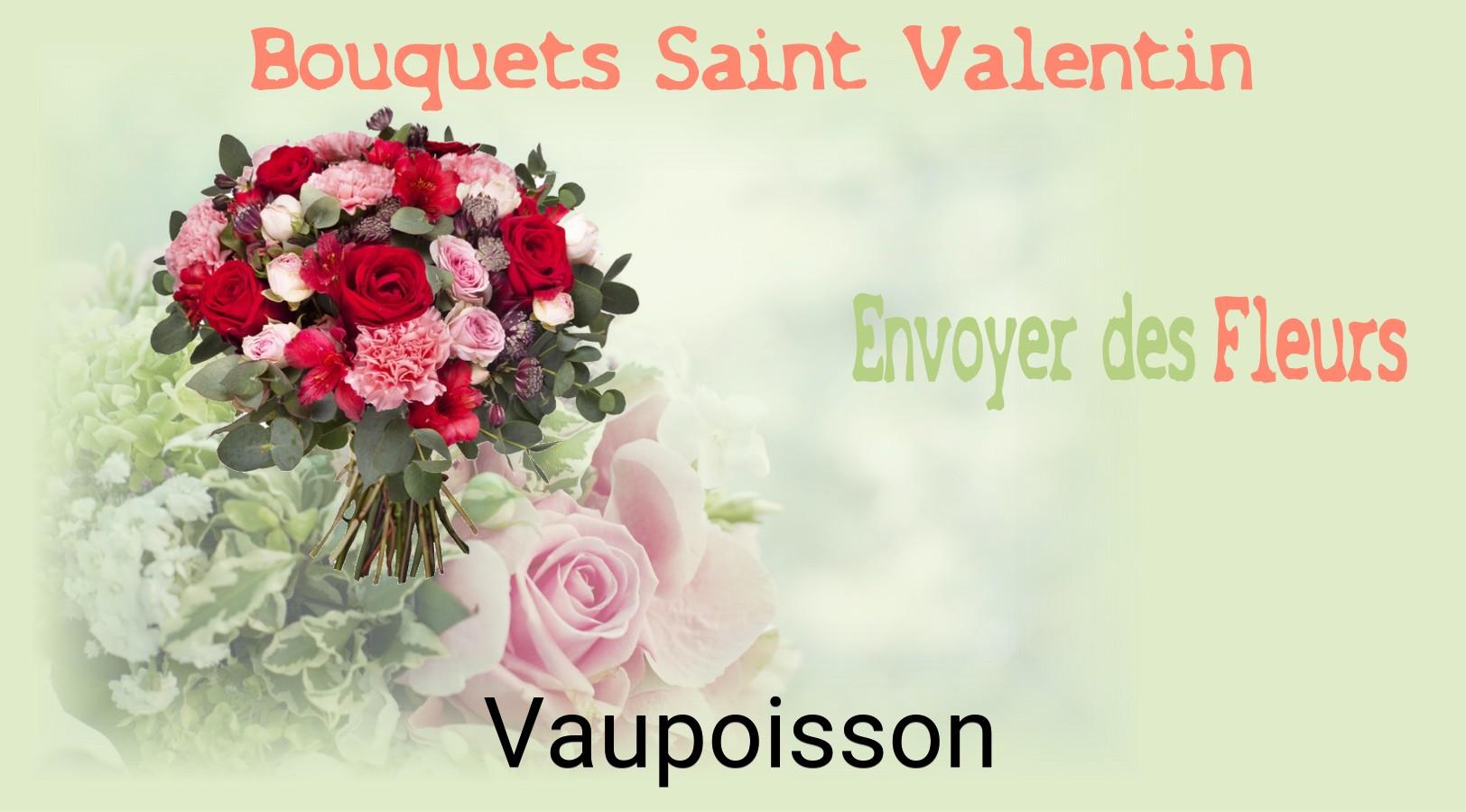 Roses de Saint-Valentin livrées à Vaupoisson